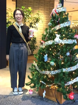 mihiroさん（レディース・154cm）の冬コーディネート