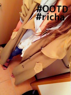 richaさん(レディース・167cm)の春コーディネート