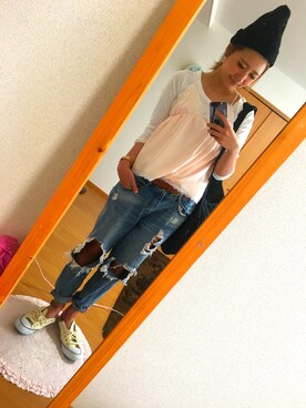 richaさん（レディース・167cm）の春コーディネート