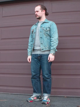 「Buzz Rickson's（バズリクソンズ）のアイテム（その他）」を使った、TheHairKidさん（メンズ・173cm）の冬コーディネート