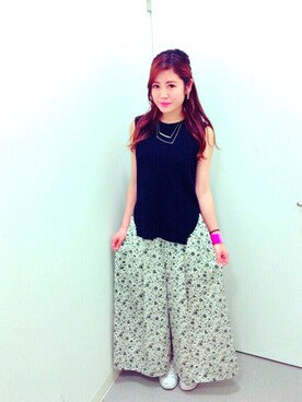 GUstaff👠rika💞さん（レディース・157cm）の春コーディネート