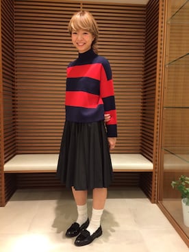 山下 紗代子さん（レディース・160cm）の秋コーディネート