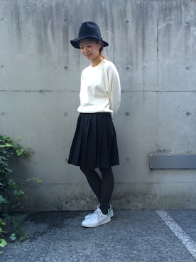 「INFIELDER DESIGN（インフィールダーデザイン）のアイテム」を使った、山下 紗代子さん（レディース・160cm）の冬コーディネート