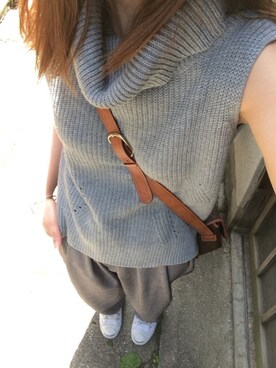 「CELINE」｜「アイテム（デニムジャケット）」を使った、あやちぇるさん（レディース・158cm）の春コーディネート