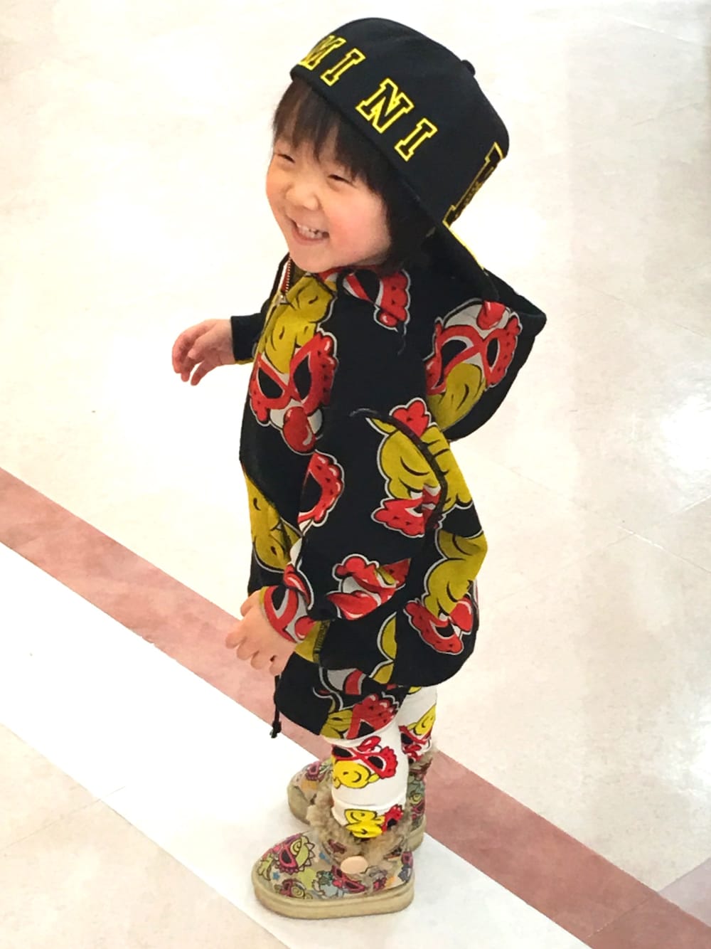 HYSTERIC MINIのレッグウォーマーを使った人気ファッション