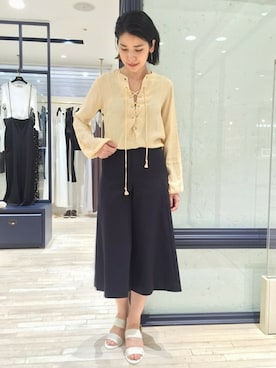 「EDIT. FOR LULU（エディットフォールル）のアイテム」を使った、norikoさん（レディース・165cm）の夏コーディネート