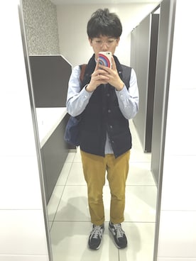 Sacaiさん（メンズ・170cm）の秋コーディネート