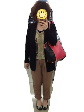 「ANAP（アナップ）のアイテム（その他アウター）」を使った、てるるんさん（レディース・157cm）の春コーディネート