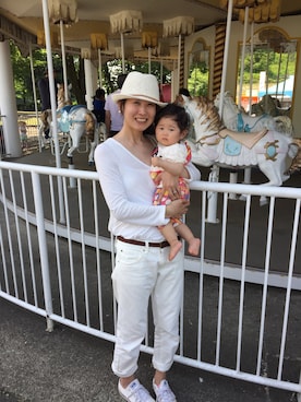 「ROPE'（ロペ）のアイテム」を使った、mariさん（キッズ・100cm）の春コーディネート