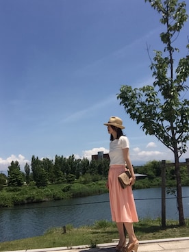 「MAJESTIC LEGON（マジェスティックレゴン）のアイテム」を使った、mariさん（キッズ・161cm）の夏コーディネート