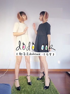 「アイテム（チュニック、ベージュ系）」を使った、dodolookさん（レディース・158cm）の春コーディネート