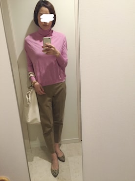 「春意識コーデ」｜Kiko Nashiさん（レディース・167cm）の冬コーディネート