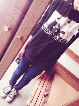 「雨」｜ゆきのこさん（レディース・162cm）の春コーディネート