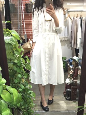 「公园」｜甘棠囡さん（レディース・165cm）の秋コーディネート