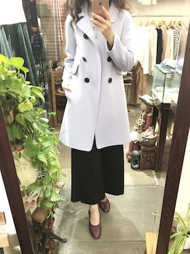 「会議」｜甘棠囡さん（レディース・165cm）の秋コーディネート