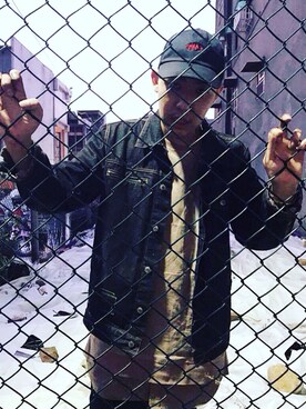 「survival（survival）のアイテム」を使った、Lance Chenさん（メンズ・183cm）の秋コーディネート