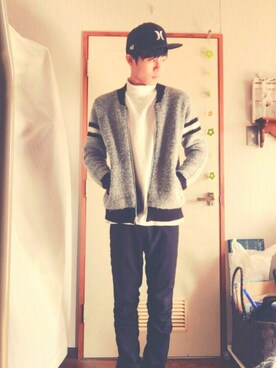 Yさん（メンズ・170cm）の冬コーディネート