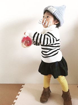 Shi-さん（キッズ・70cm）の秋コーディネート