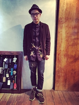 Andrew Wu 吳廣仲さんのコーディネート