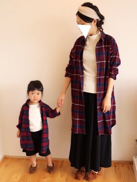 memetaroさん（キッズ・90cm）の秋コーディネート