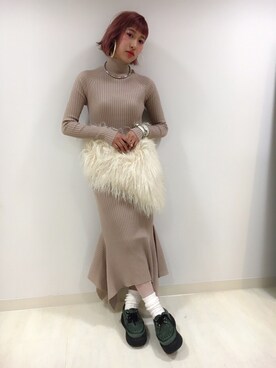 「OPENING CEREMONY（オープニングセレモニー）のアイテム（ワンピース/ドレス）」を使った、asaliさん（レディース・156cm）の夏コーディネート