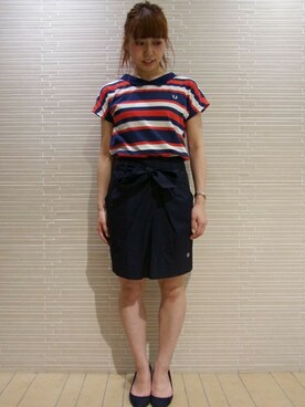 tomomiさん（レディース・153cm）の夏コーディネート