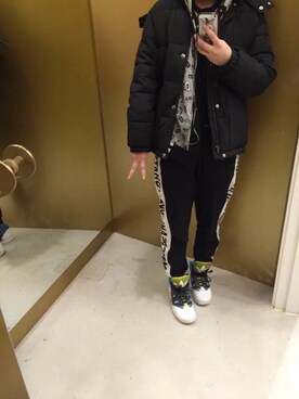 「MINI CREAMのアイテム」を使った、Cherylさん（レディース・161cm）の春コーディネート