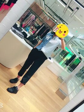 「MINI CREAMのアイテム」を使った、Cherylさん（レディース・161cm）の秋コーディネート