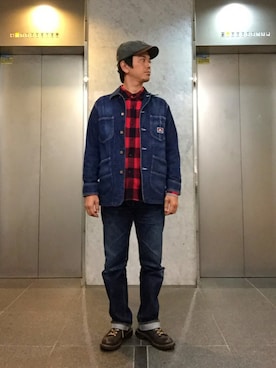 「BEAMS BOY（ビームスボーイ）のアイテム（ジャケット/アウター）」を使った、マービーさん（メンズ・167cm）の秋コーディネート