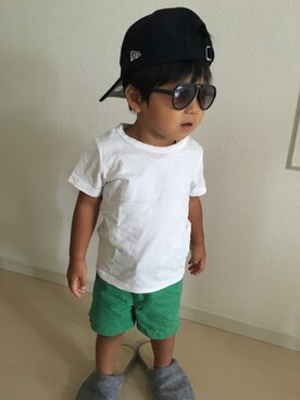 hinatanさん（キッズ・90cm）の夏コーディネート