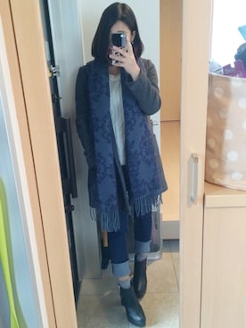 asamiさん（レディース・156cm）の冬コーディネート