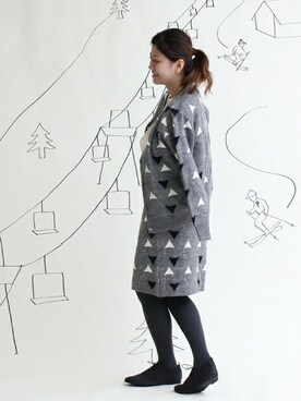 Aさん（レディース・158cm）の秋コーディネート