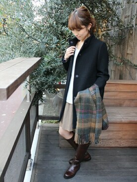 haruさん（レディース・163cm）の冬コーディネート