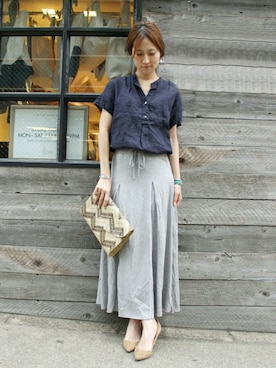 haruさん（レディース・163cm）の夏コーディネート