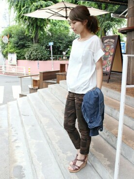haruさん（レディース・163cm）の夏コーディネート
