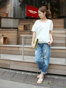 haruさん（レディース・163cm）の夏コーディネート