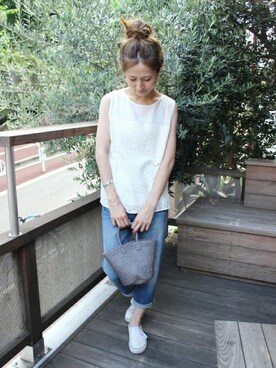 haruさん（レディース・163cm）の夏コーディネート