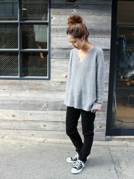 haruさん（レディース・163cm）の秋コーディネート