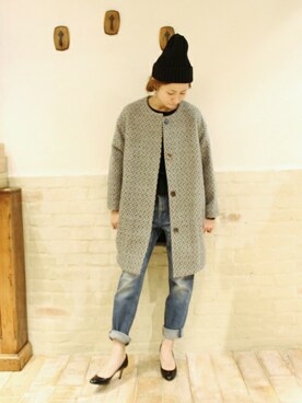 haruさん（レディース・163cm）の冬コーディネート