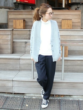 haruさん（レディース・163cm）の冬コーディネート