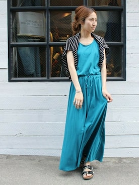 haruさん（レディース・163cm）の夏コーディネート