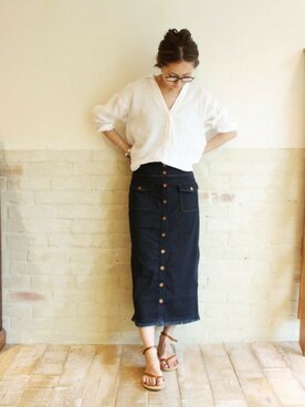 haruさん（レディース・163cm）の夏コーディネート