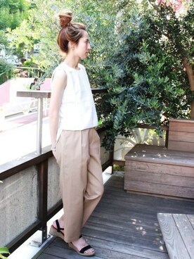 haruさん（レディース・163cm）の夏コーディネート