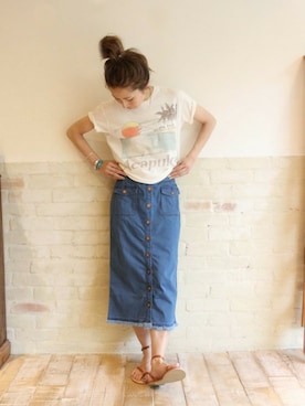 haruさん（レディース・163cm）の夏コーディネート