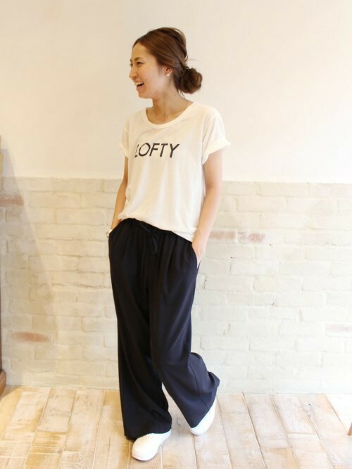 今からできるゆるTシャツ合わせ
