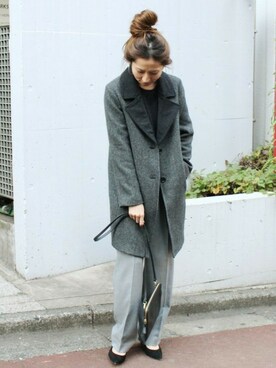 haruさん（レディース・163cm）の冬コーディネート