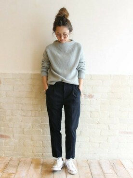 haruさん（レディース・163cm）の冬コーディネート