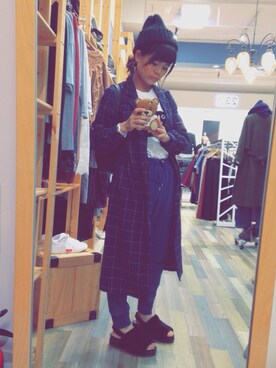 秋山さんのコーディネート