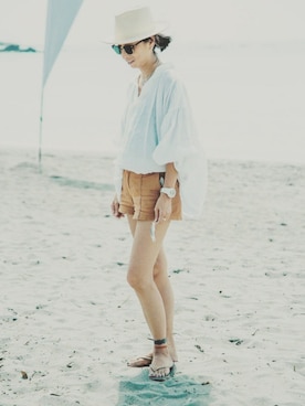 咲子さん（レディース・168cm）の冬コーディネート