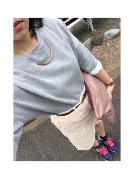 Eri ＊さんの「MARC by Marc Jacobs Amy Crystal Analog Watch with Bracelet, Yellow Golden」を使ったコーディネート